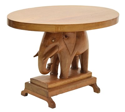 Lot 385 - Fante, Ghana elephant table