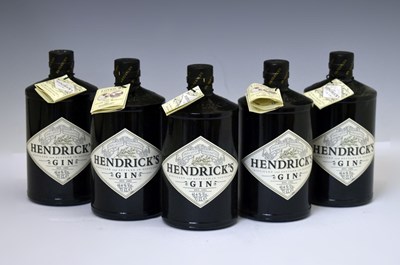 Lot Hendrick's small batch handcrafted Gin