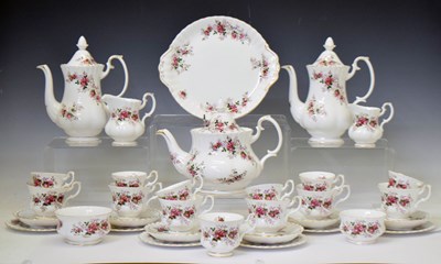 Lot 512 - Royal Albert Lavender Rose tea set