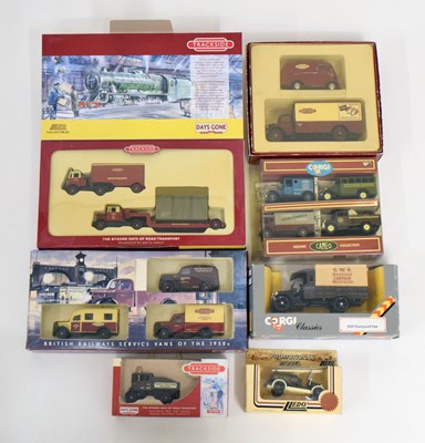 Lot 454 - Collection of boxed die-cast vehicles relating to GWR railway