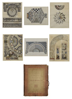 Lot 263 - Ferdinando Ongania (Ed. & Publ.) - Folio of architectural hand-coloured plates