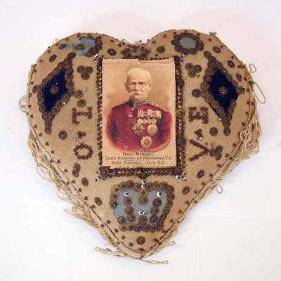 Lot 441 - First World War sweetheart pin cushion