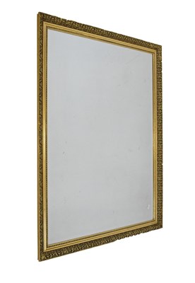 Lot 412 - Large gilt wall mirror