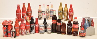 Lot 408 - Collection of Coke Cola coke special editions bottles, etc