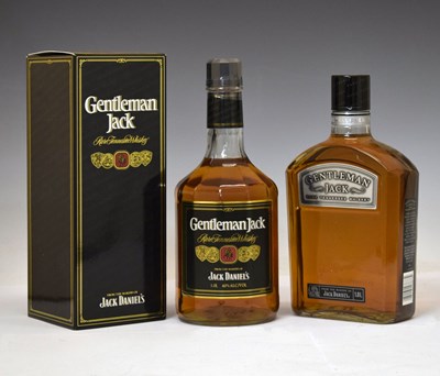Lot Jack Daniel's Gentleman Jack twice charcoal mellowed Rare Tennessee Whiskey