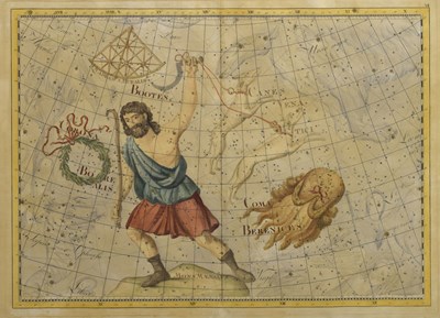 Lot 262 - Johann Elbert Bode, (1747-1826) - Celestial chart