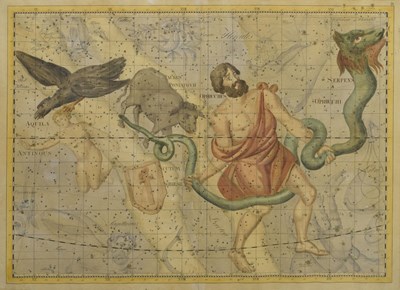 Lot 261 - Johann Elbert Bode, (1747-1826) - Celestial chart