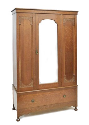 Lot 696 - 'Homeworthy' teak wardrobe