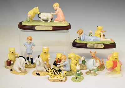 Lot 501 - Royal Doulton - Sixteen Winnie-the-Pooh Collection figures