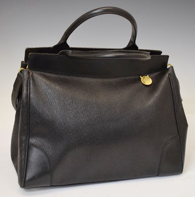 Lot 368 - Mulberry - Lady's black leather handbag