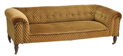 Lot 719 - Late Victorian three seater Chesterfield sofa