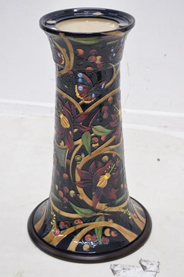 Lot 197 - Moorcroft - Jardinière and pedestal in the 'Hartgring' pattern