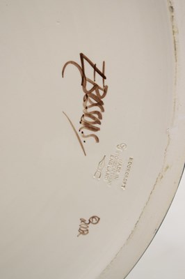 Lot 197 - Moorcroft - Jardinière and pedestal in the 'Hartgring' pattern