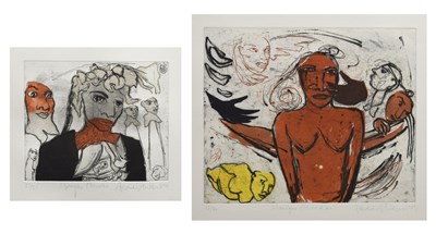 Lot 376 - Amanda Faulkner (Contemporary) - Two signed prints