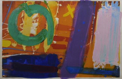 Lot 372 - After Albert Irvin RA (British, 1922-2015) - Screenprint - 'Thames, 1990'