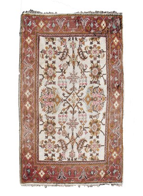 Lot 524 - Turkish style hand knotted wool rug