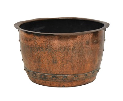 Lot 288 - Victorian copper log bin