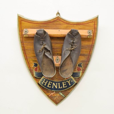 Lot 269 - Early to mid 20th century 'Henley regatta' type shield