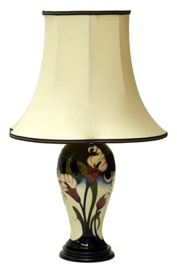 Lot 196 - Moorcroft table lamp