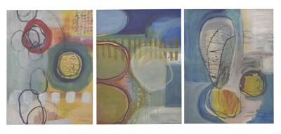 Lot 474 - Charlotte Morgan, (Modern) - Three giclée signed limited edition prints - Abstracts