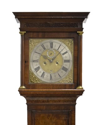 Lot 461 - Queen Anne walnut eight-day longcase clock, Samuel Townson, London, circa 1710