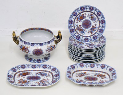 Lot 430 - Group of early nineteenth century Spode earthenware dinner wares
