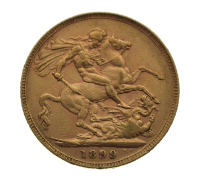 Lot 179 - Queen Victoria gold sovereign, 1899
