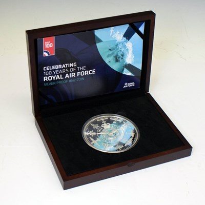 Lot 224 - Isle of Man - Elizabeth II - Silver proof 10oz Fifty Pounds coin, 2018