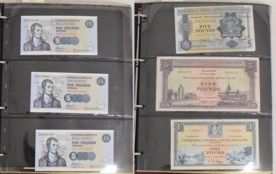 Lot 248 - A good collection of 20th century Scottish banknotes to include The British Linen Bank, etc