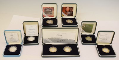 Lot 209 - Elizabeth II - Royal Mint - Collection of silver proof £2 coins