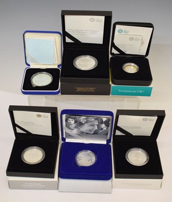 Lot 210 - Elizabeth II - Royal Mint - Collection of silver proof coins