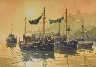 Lot 487 - Frank Shipsides, (1908-2005) - Watercolour - 'Unity'
