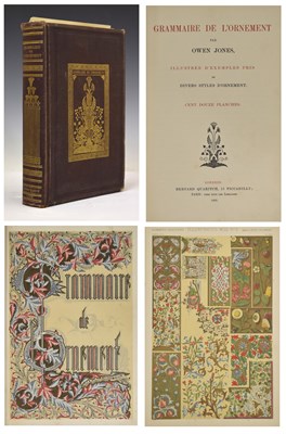 Lot 256 - Owen Jones, 'Grammaire de L'Ornement' [The Grammar of Ornament], 1865