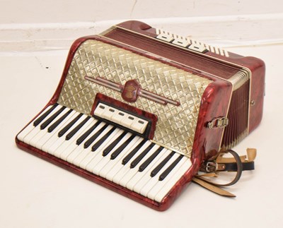 Lot 331 - Worldmeister piano accordion