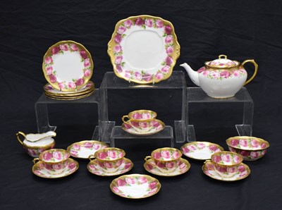 Lot 435 - Royal Albert 'Old English Rose' pattern part tea service
