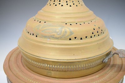 Lot 664 - Turkish brass brazier