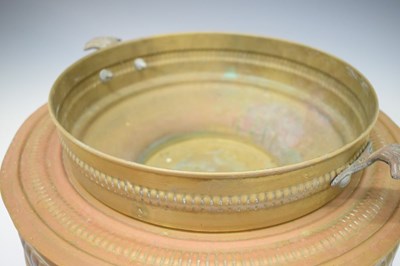 Lot 664 - Turkish brass brazier