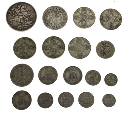 Lot 188 - Collection of Victorian and early 20th century silver coinage