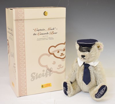 Lot 359 - Steiff - Limited edition Captain Mach - The Concorde Bear
