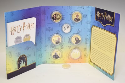 Lot 246 - Charles III - Solomon Island - 'The Magic of Harry Potter: The Harry Potter Coin Collection'