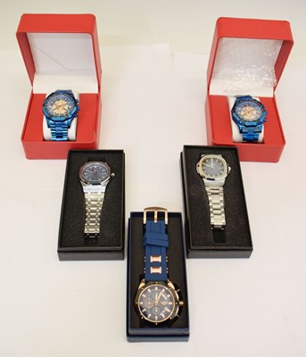 Lot 128 - Five fashion watches