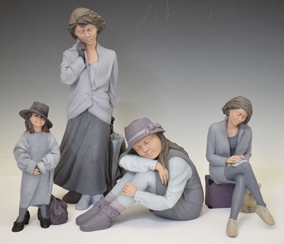 Lot 262 - Four Elisa Montserral Ribes Sculpture limited edition figures