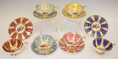 Lot 369 - Six Paragon cabinet cups and saucers