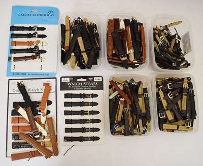 Lot 127 - Collection of leather watch straps