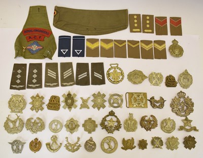 Lot 339 - Collection of Scottish and other military cap badges