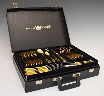 Lot 264 - Bestecke SBS Solingen canteen of cutlery