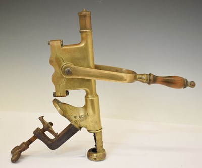 Lot 265 - Early 20th century brass ACME bar-top corkscrew