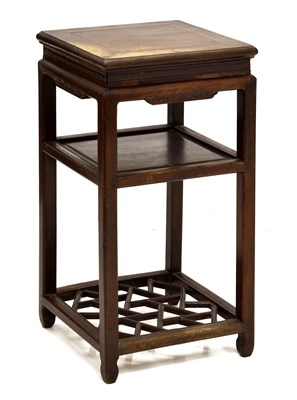 Lot 247 - Chinese side table, late Qing dynasty