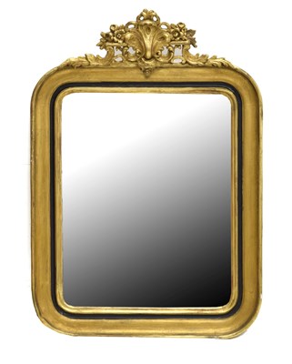 Lot 478 - 19th century giltwood wall mirror