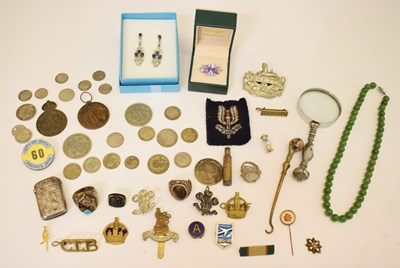 Lot 260 - Collection of costume jewellery, silver, etc
